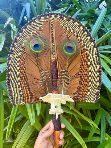 Terre Feather Fan