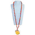 Ayahuasca & Huayruro Beads Medicine Necklace