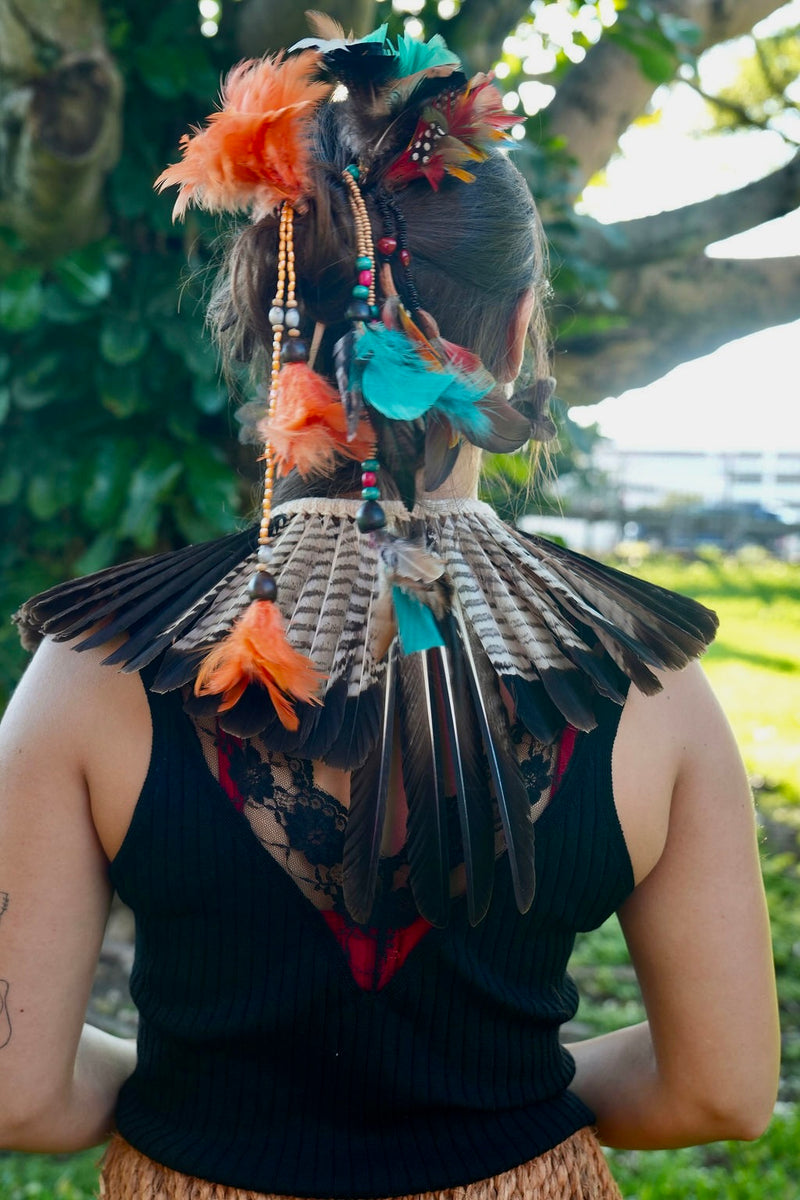 Cocar Feather Headdresses & Hair Adornments
