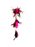 Rose Pataxo Feather Hair Pin