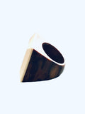 AN - Wex Ring- Buffalo Horn and Bone