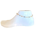 Light Blue Evil Eye Anklet